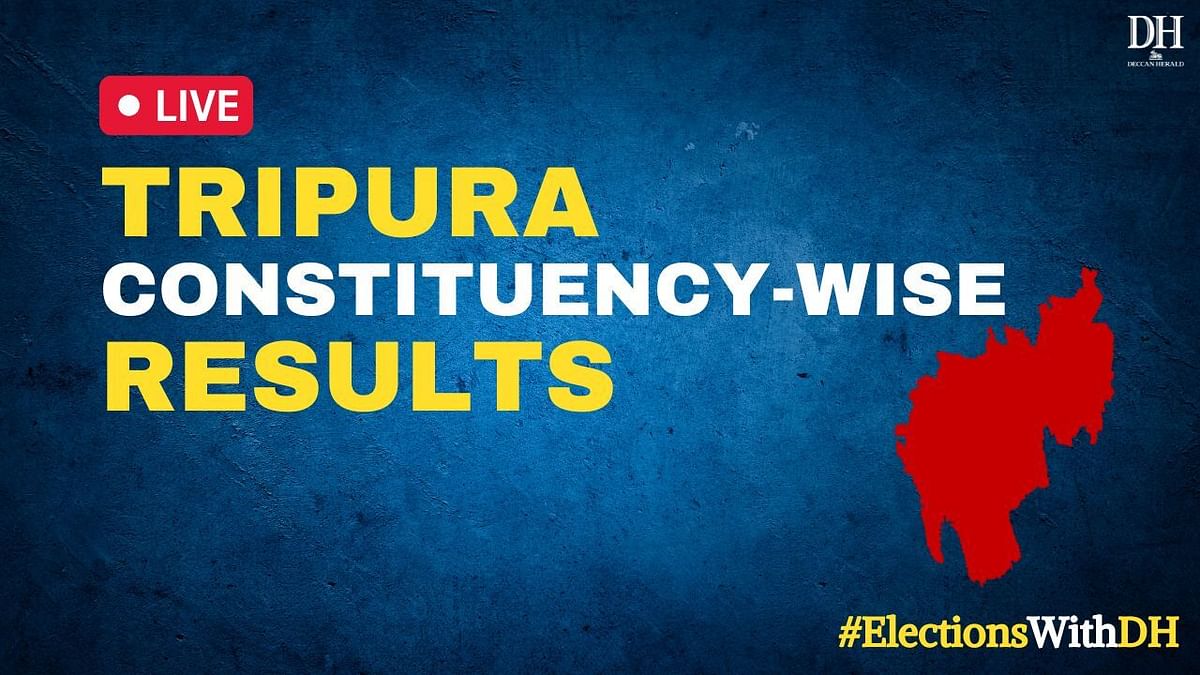 Tripura Election Constituency-wise Result Highlights: BJP gets clear majority, wins 31 seats