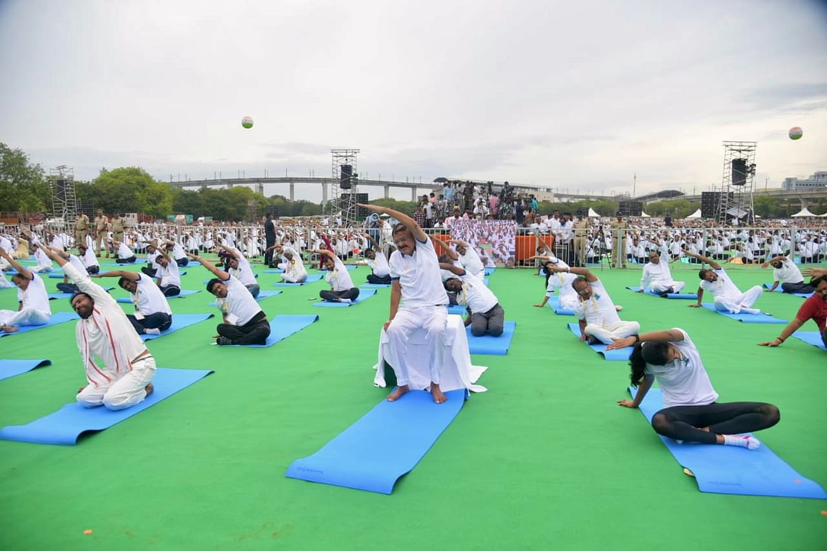 Yoga Day Highlights: People across India celebrate International Day of Yoga; leaders urge all to make yoga daily routine