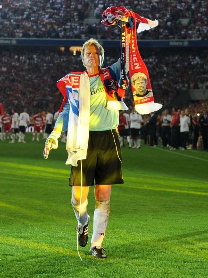 One of the finest goal keepers, Oliver Kahn visted India in 2008 where he played his farewell game for Bayern Munich at the Salt lake Stadium in Kolkata in 2008.