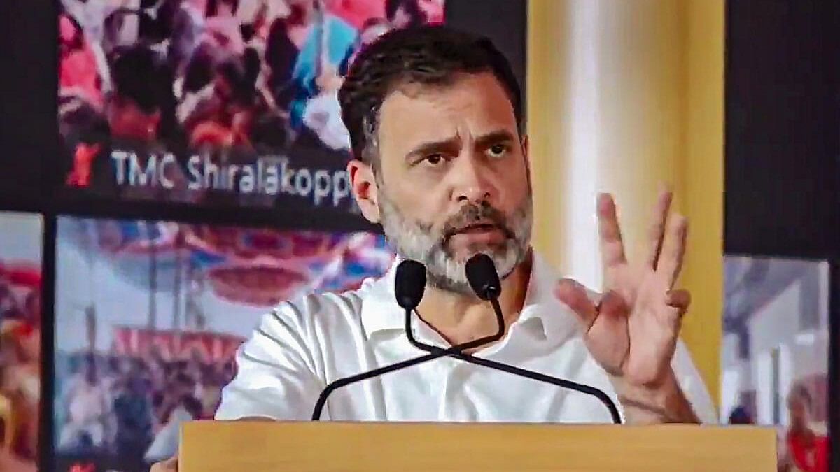 Congress aims to strengthen society at grassroots, 4 out of 5 guarantees aimed at empowering women: Rahul 