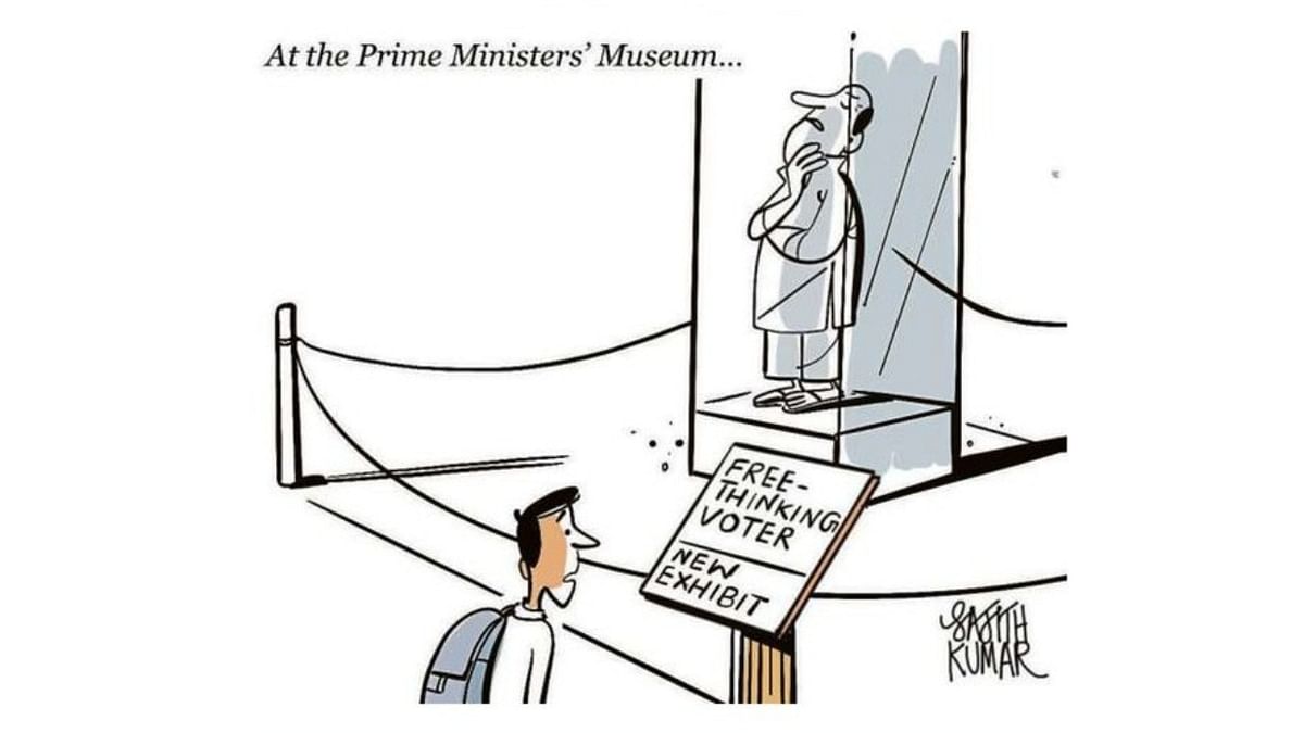 DH Toon: Free-thinking voters now in museums?