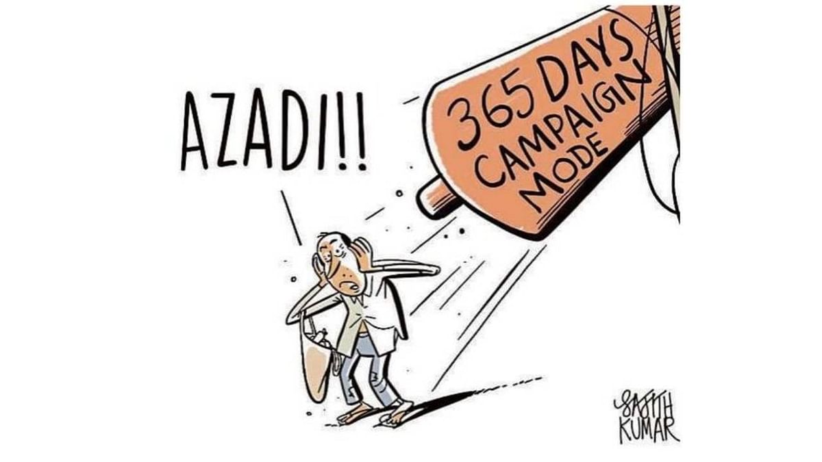 DH Toon: The 365 days 'Azadi' campaign