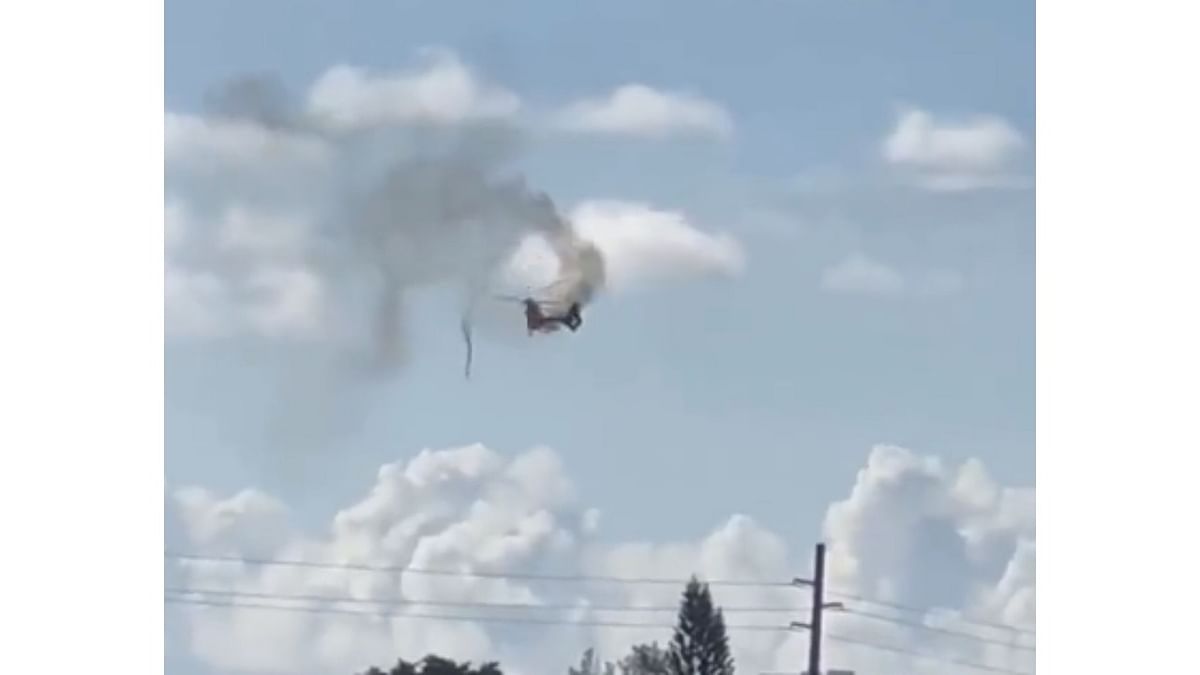 Watch | Rescue helicopter crashes into Florida apartment building, killing two