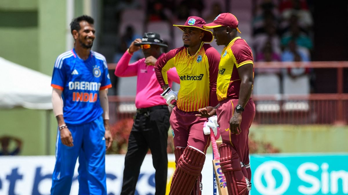 Powell pushes West Indies to 159/5 in 3rd T20I against India