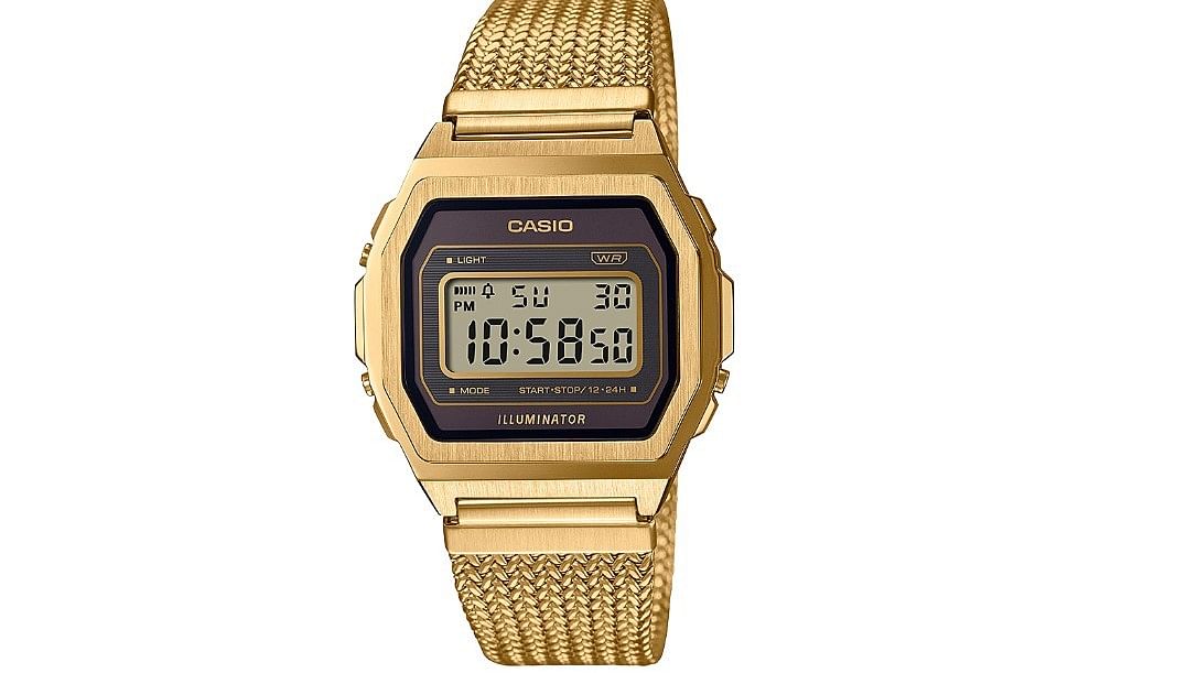 Casio Men's 'Vintage' Digital Illuminator Gold-Tone Stainless Steel Watch  A168WG-9 - Walmart.com