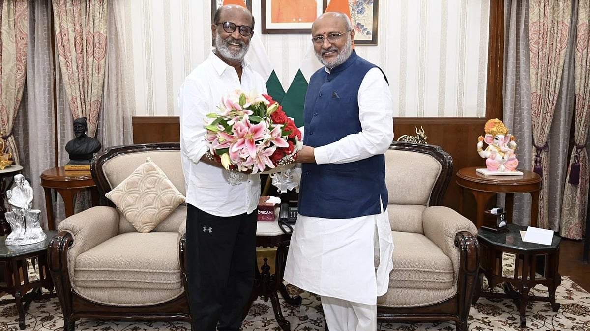 Jharkhand governor meets Rajinikanth, calls him 'one of India's greatest actors' - Vimarsana News
