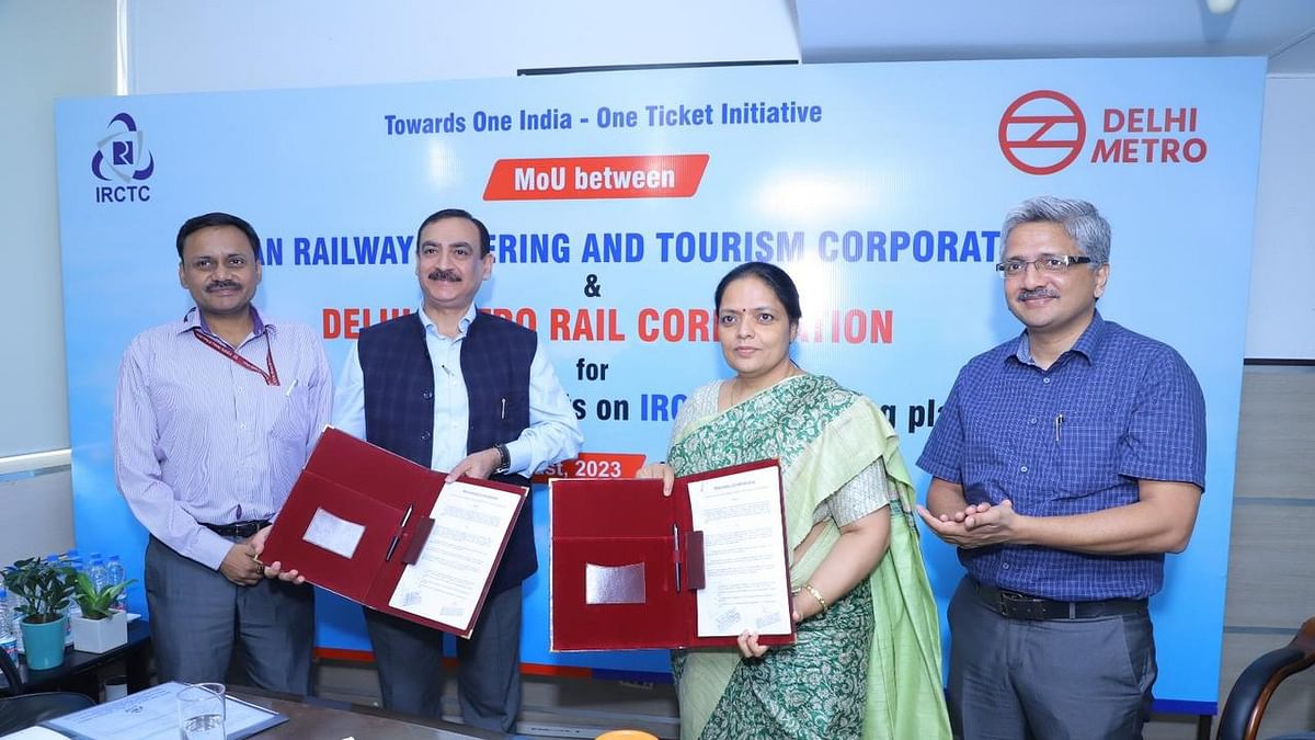 IRCTC, DMRC join hands to introduce 'One India-One Ticket' initiative
