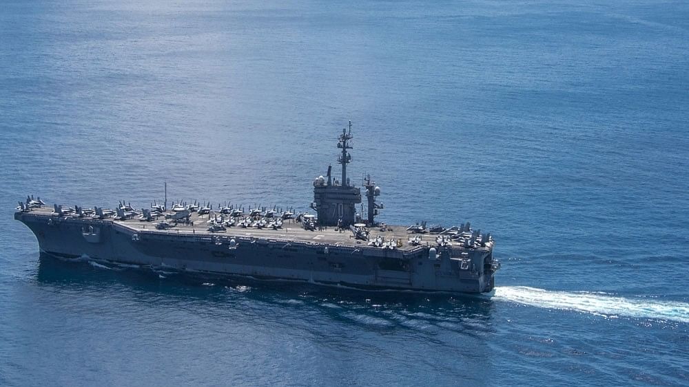 US holds drills with allies off Korean peninsula, Pyongyang vows to bolster navy