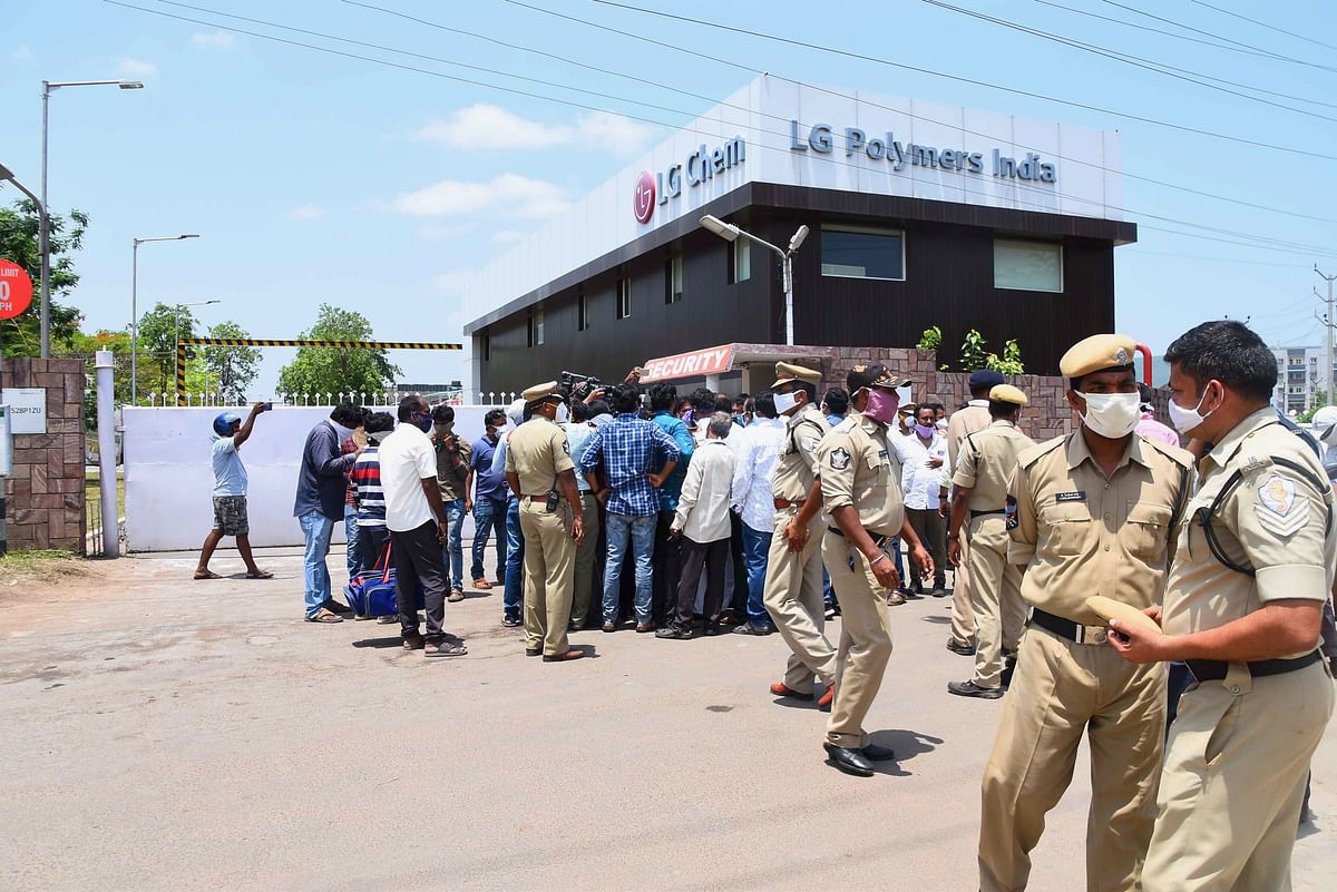 Vizag gas leak live updates: Villagers protest outside LG Polymers; company assures locals of safety