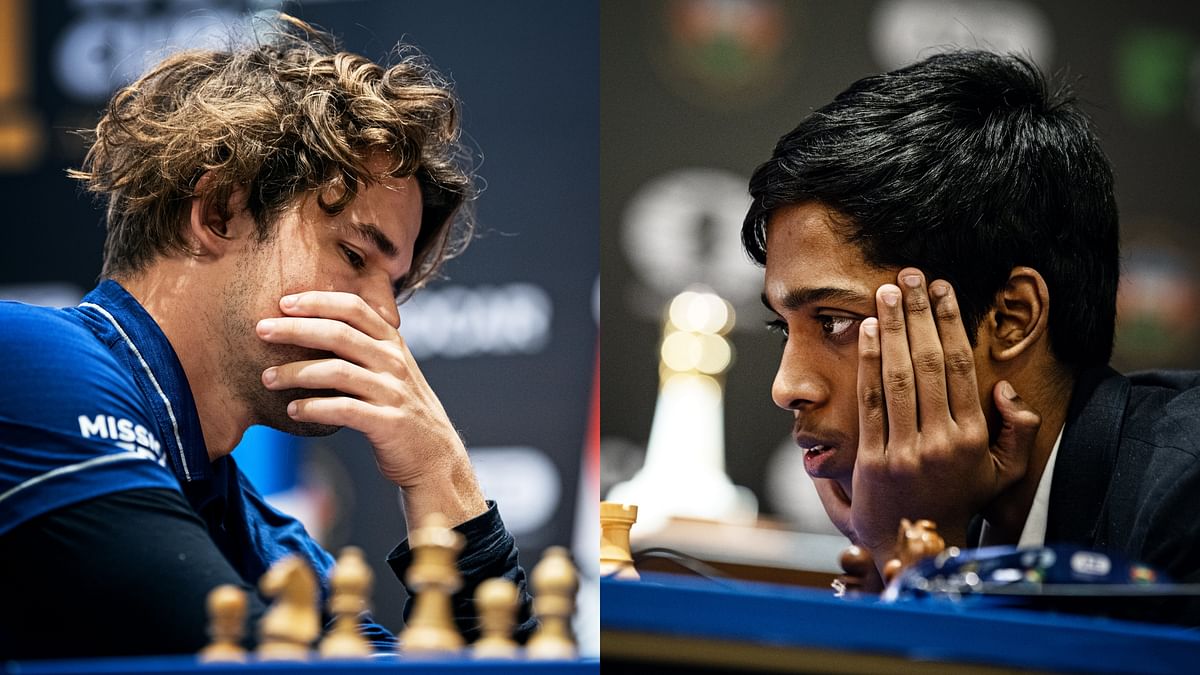 Chess World Cup Final 2023, Game 1: Praggnanandhaa-Magnus Carlsen