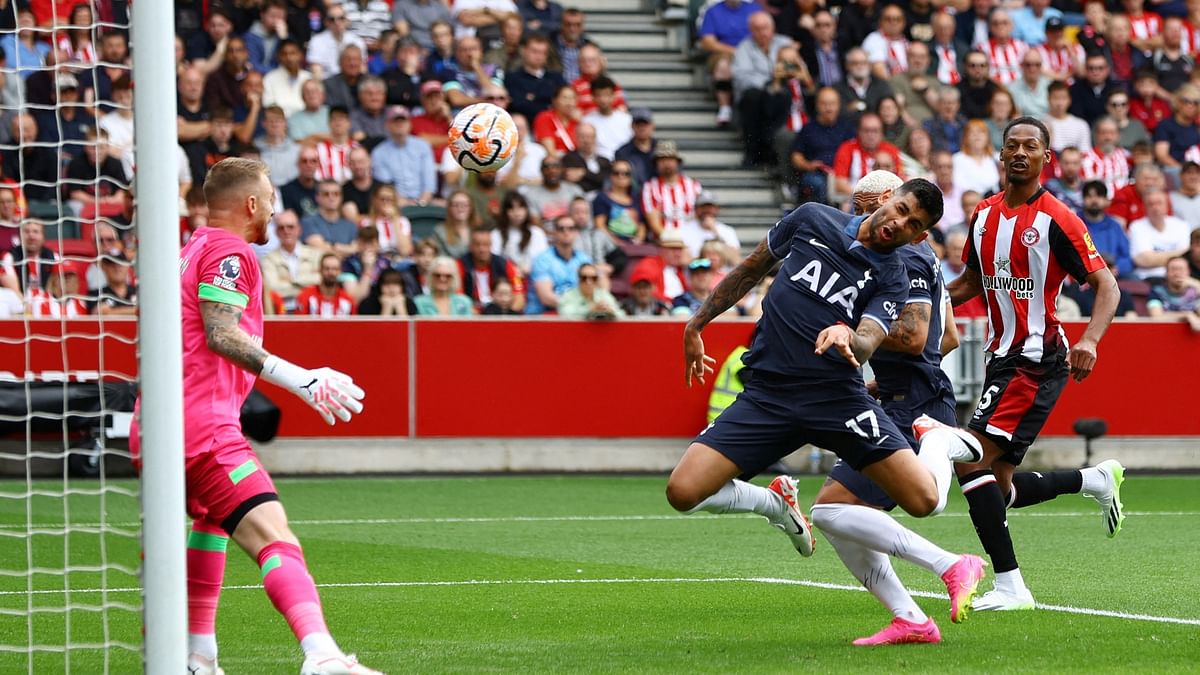 Spurs start post-Kane era with a 2-2 draw against Brentford