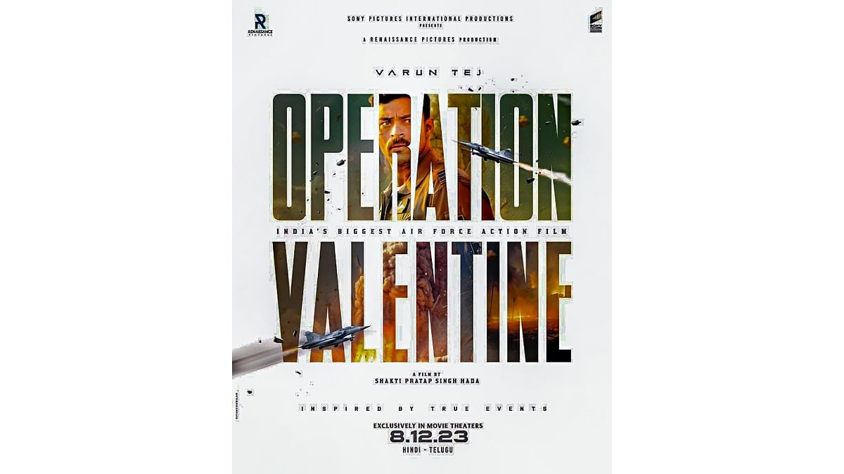 Varun Tej, Manushi Chhillar-starrer ‘Operation Valentine’ to release on December 8