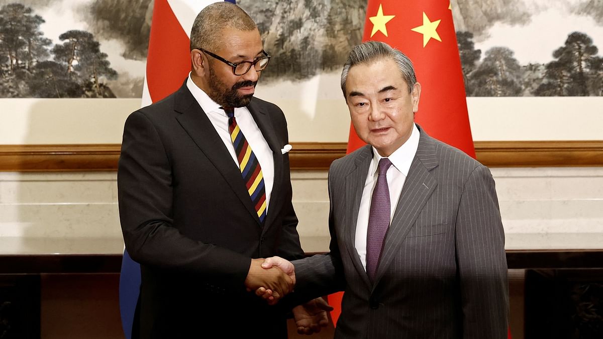 UK says Cleverly raised Hong Kong, Taiwan Strait in China talks