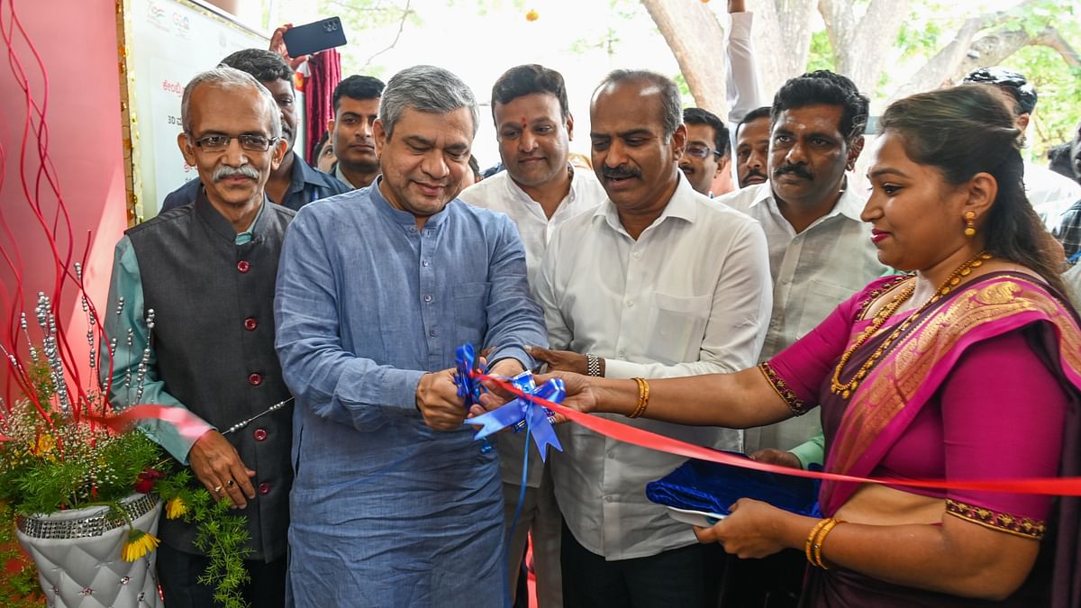 Built with a robotic printer using 3D printing technology, the post office was inaugurated by the Union Minister for Communications, Electronics and Information Technology, Ashwini Vaishnaw.