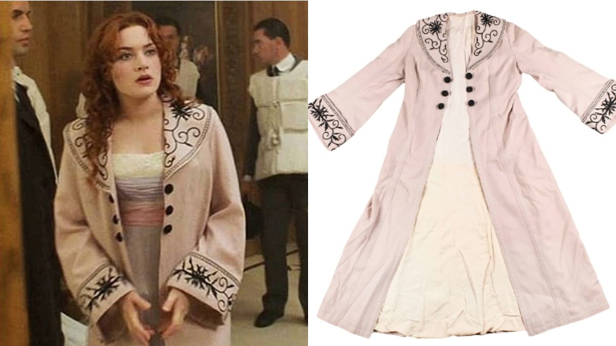 Kate Winslet's iconic pink overcoat from 'Titanic' to be auctioned
