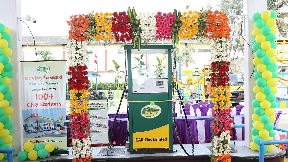 GAIL Gas inaugurates 100th station on Bengaluru's Tumakuru Road