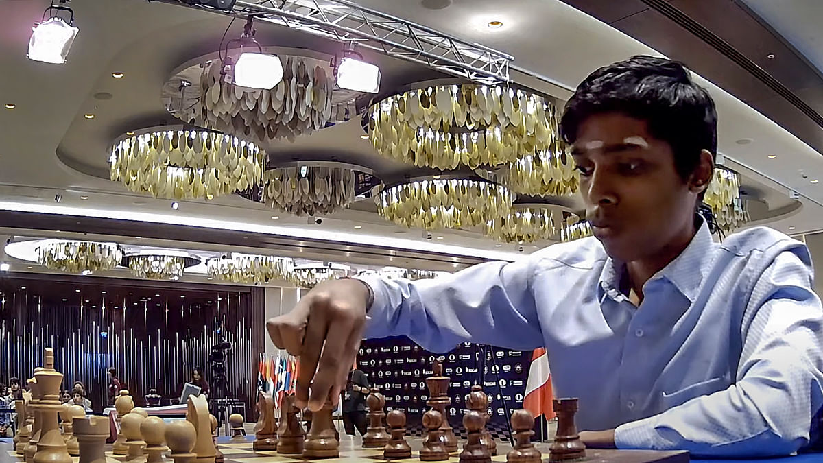 PM Modi hails Praggnanandhaa for chess World Cup runner-up finish
