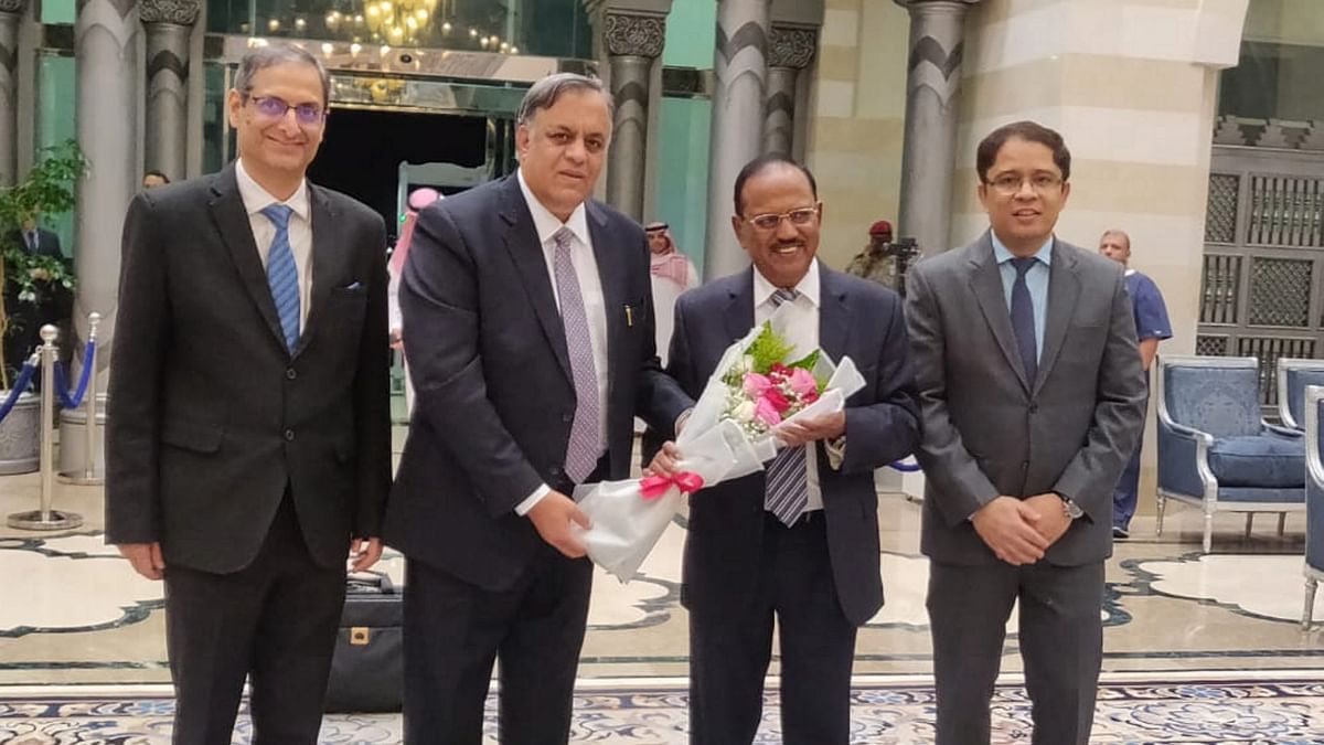 NSA Ajit Doval in Jeddah for two-day conference on Ukraine crisis