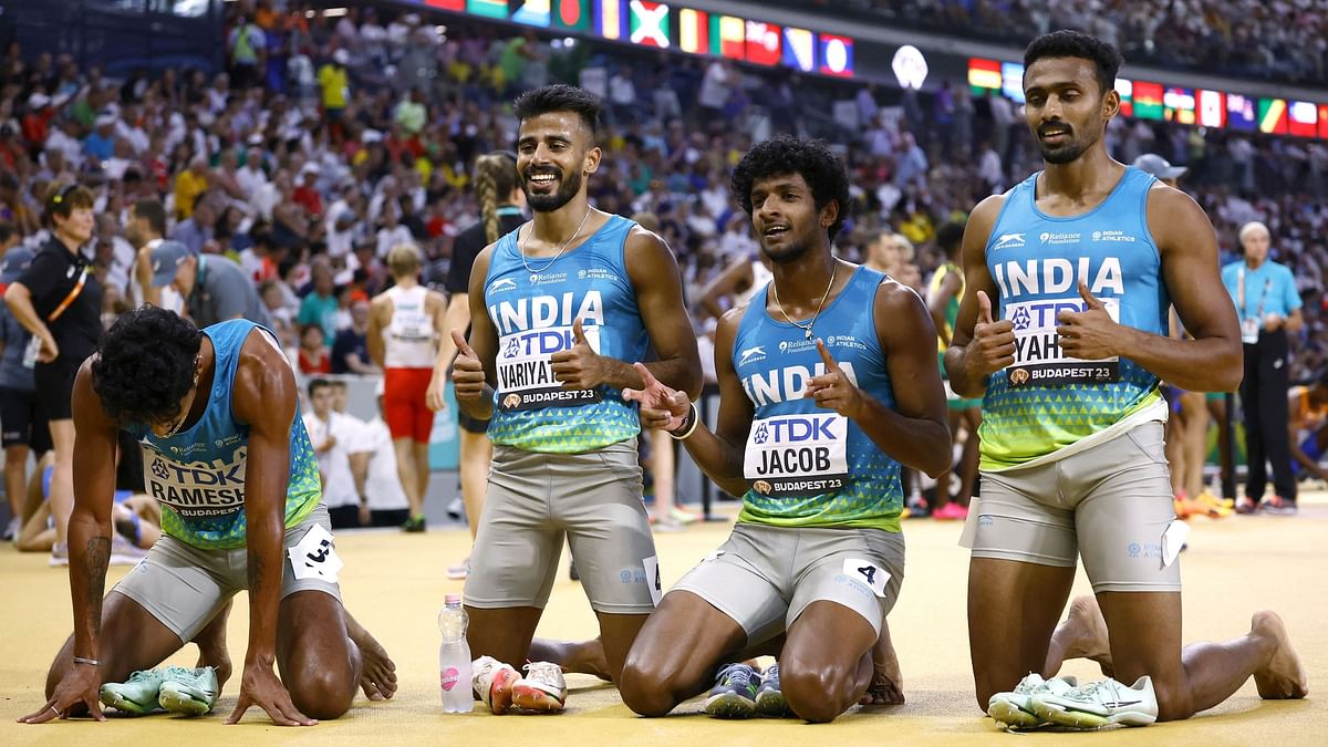 Will be hard to clock 2:58 at Asian Games: Indian men's 4x400m relay team member Amoj Jacob