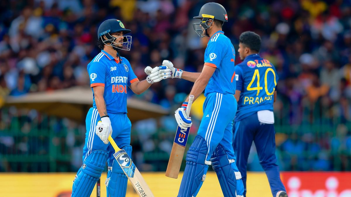 India skipper Rohit Sharma held himself back and sent out Ishan Kishan to open the innings with Shubman Gill, opting for a left-right opening stand.