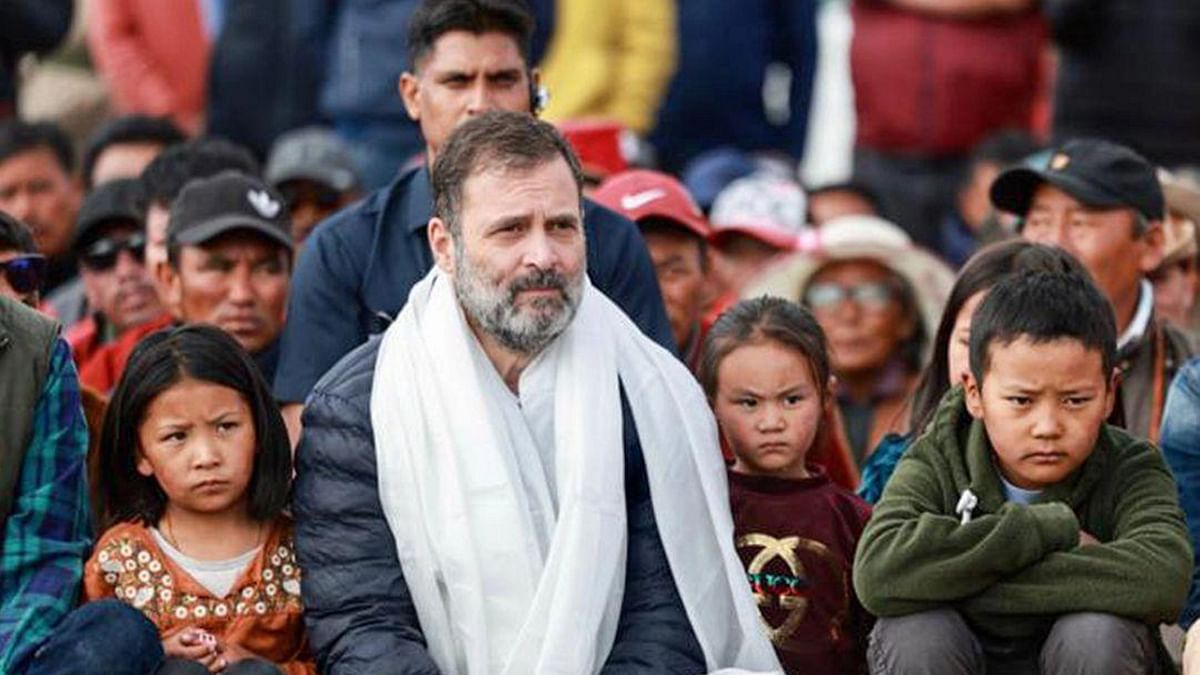 Bharat Mata voice of every Indian, will do everything to amplify voice of Ladakh: Rahul Gandhi