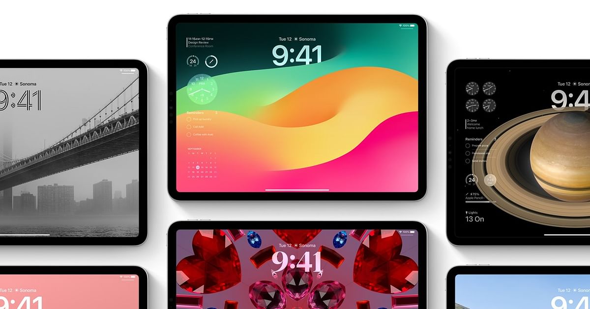 iPadOS 17 brings new Lockscreen for iPads