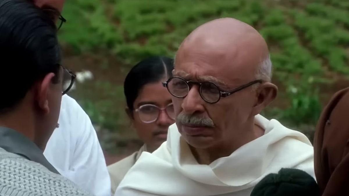 Gandhi obscured