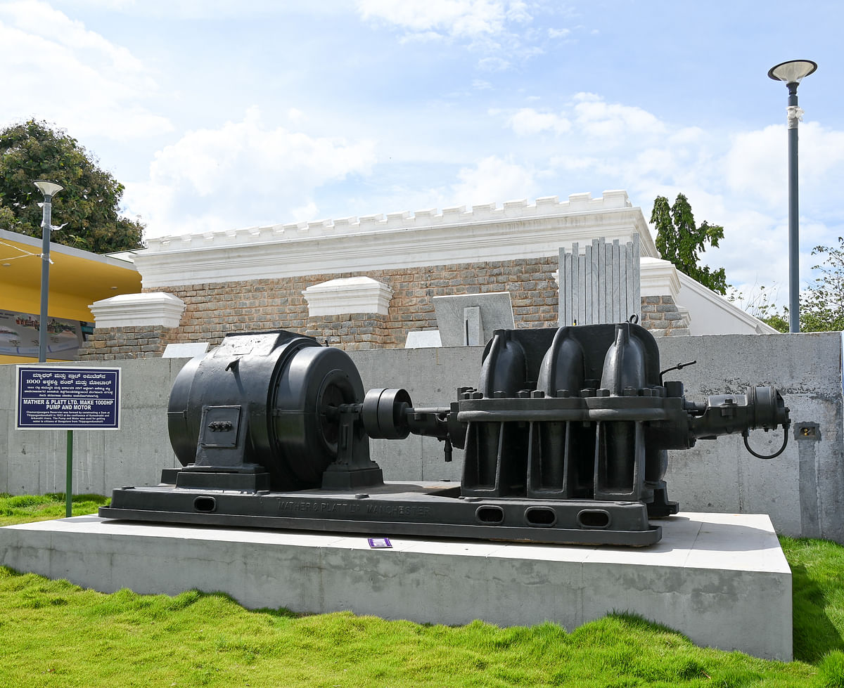 Sprawled over half an acre in Malleswaram the museum will showcase one of the first water tanks installed in Bengaluru in 1895. The museum is due to be opened by the year-end. DH PHOTO/BH SHIVAKUMAR 