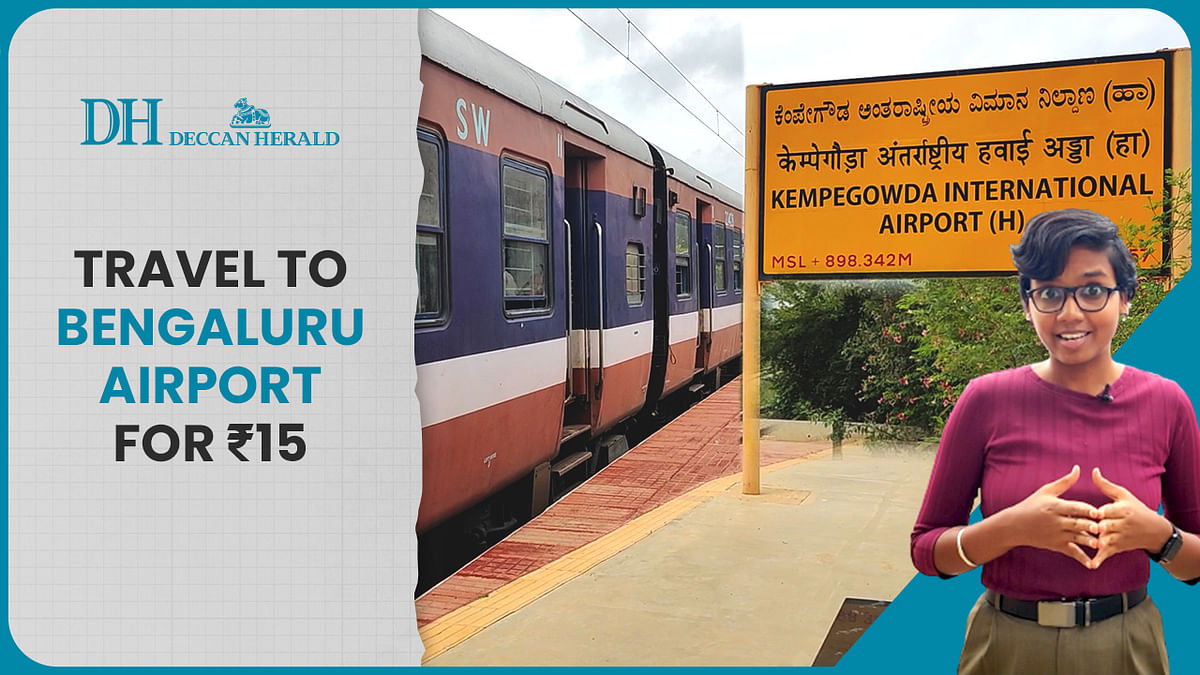 A train that takes you to Bengaluru airport in 90 min for just 15 rupees