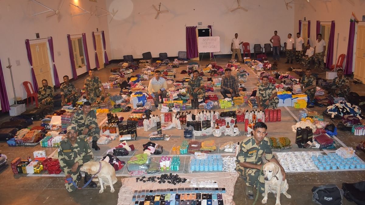 BSF, RPF seize goods worth Rs 1.50 crore from Dhaka-bound Maitri Express