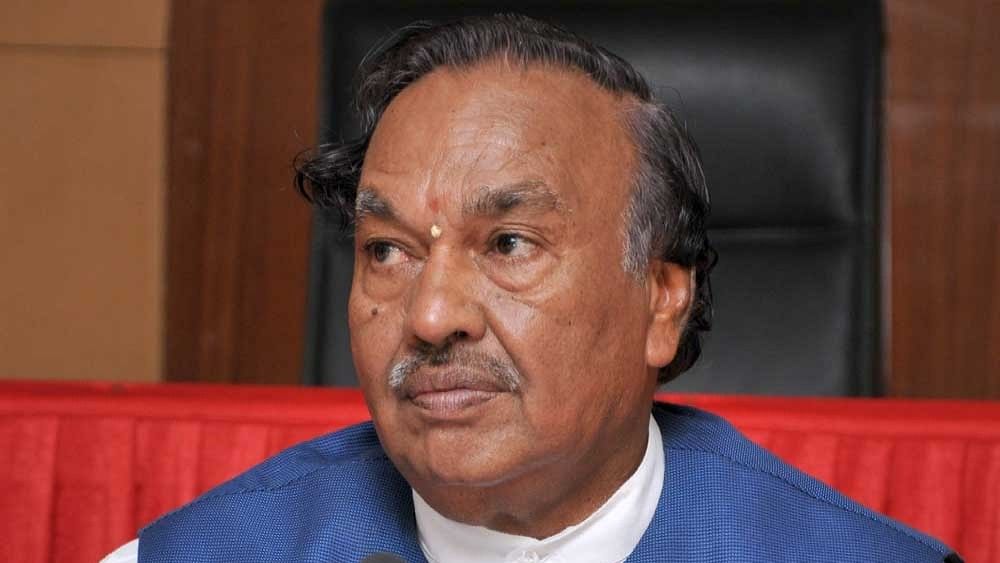 Cabinet's move in DKS case an insult to democracy, says former Karnataka minister K S Eshwarappa 