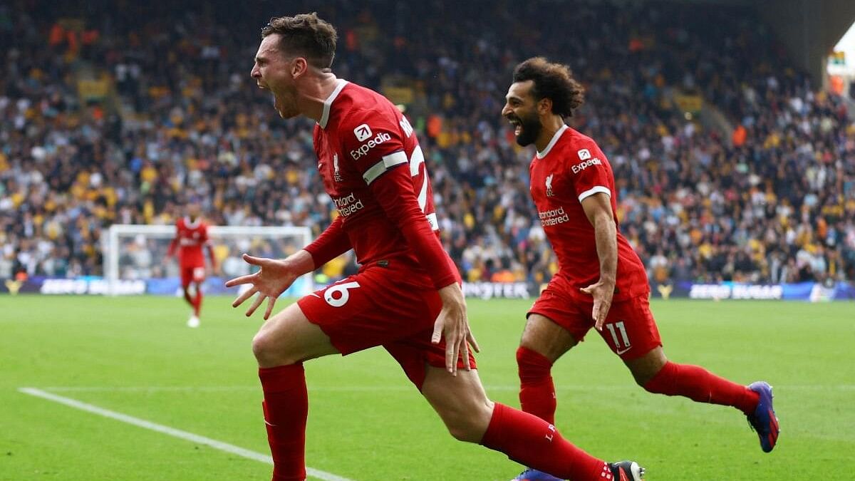 Liverpool equal points with Man City after 3-1 win at Wolves
