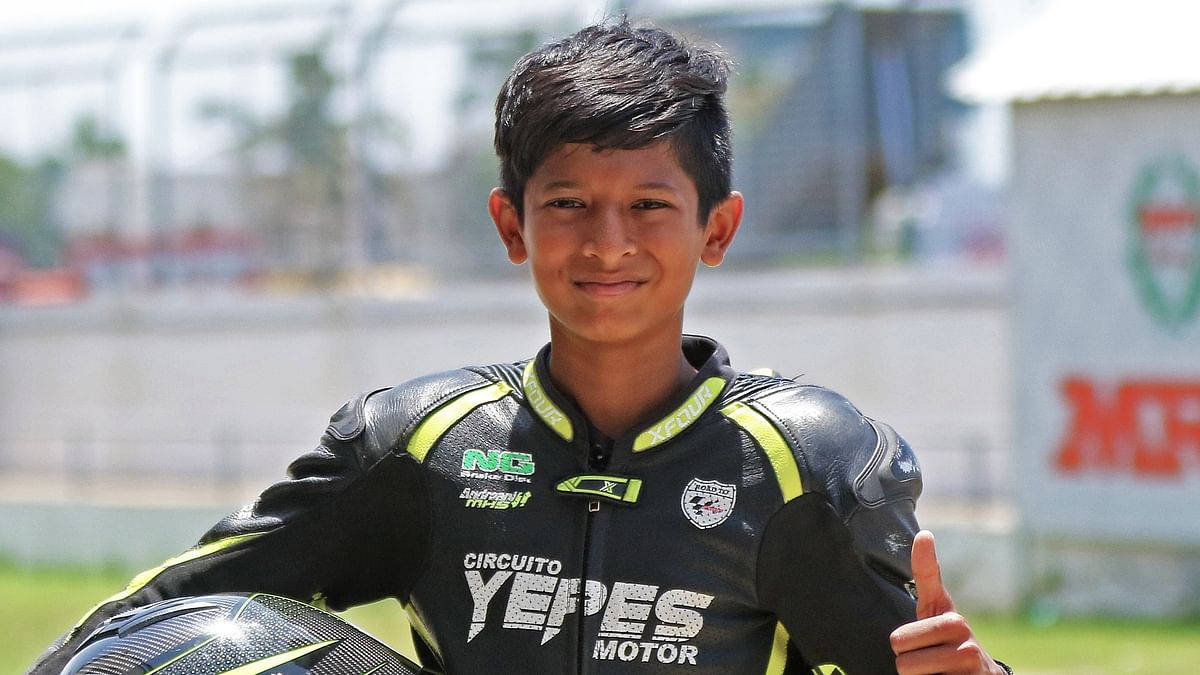 At MotoGP India, a stall to tell Bengaluru boy's unfulfilled dream