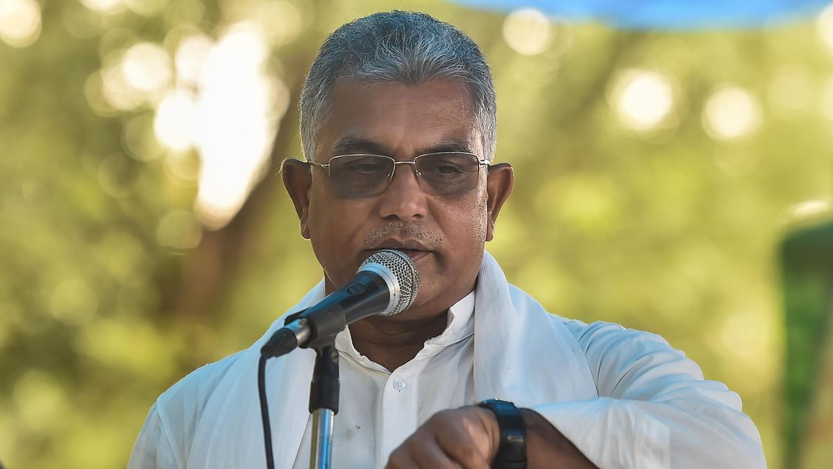 BJP leader Dilip Ghosh.