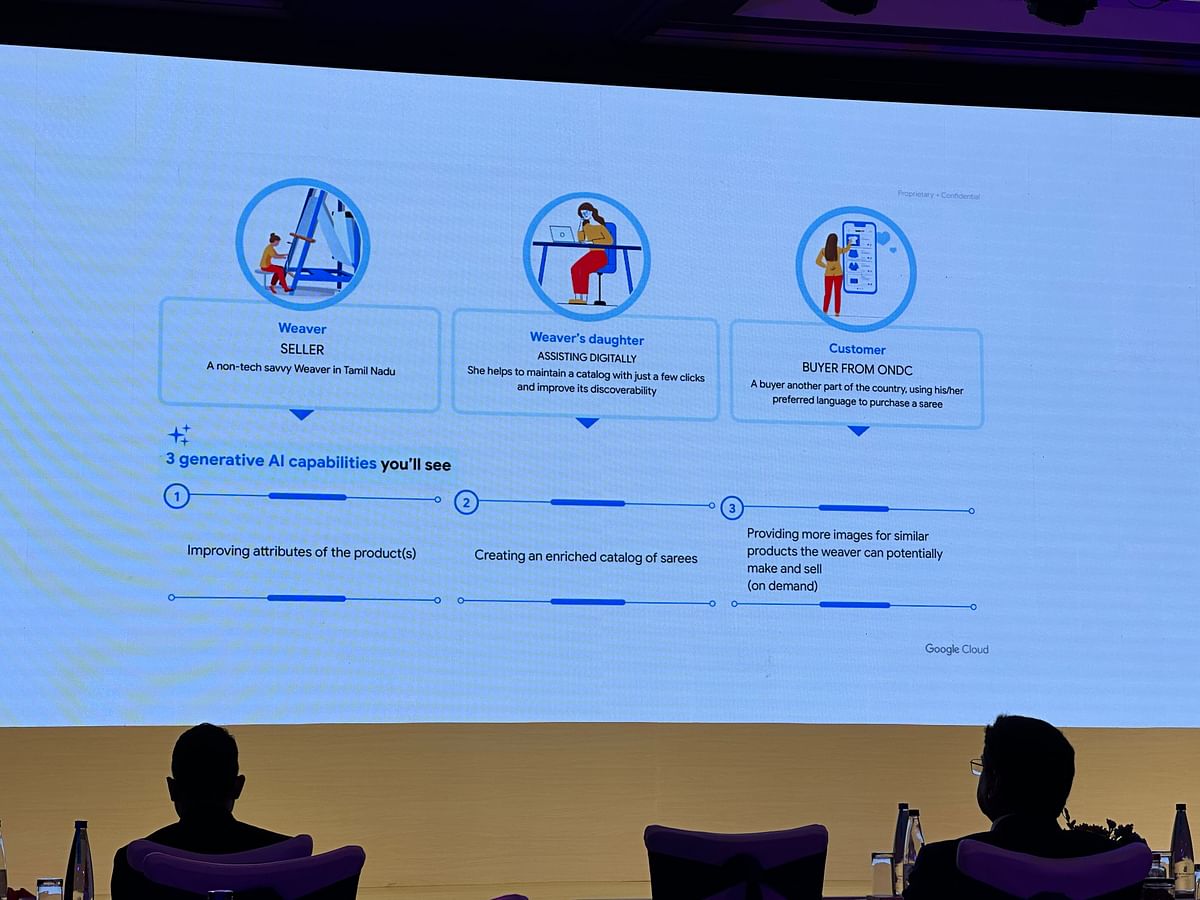 Google shows demo of generative AI tech that can further improve user experience on ONDC platform in India