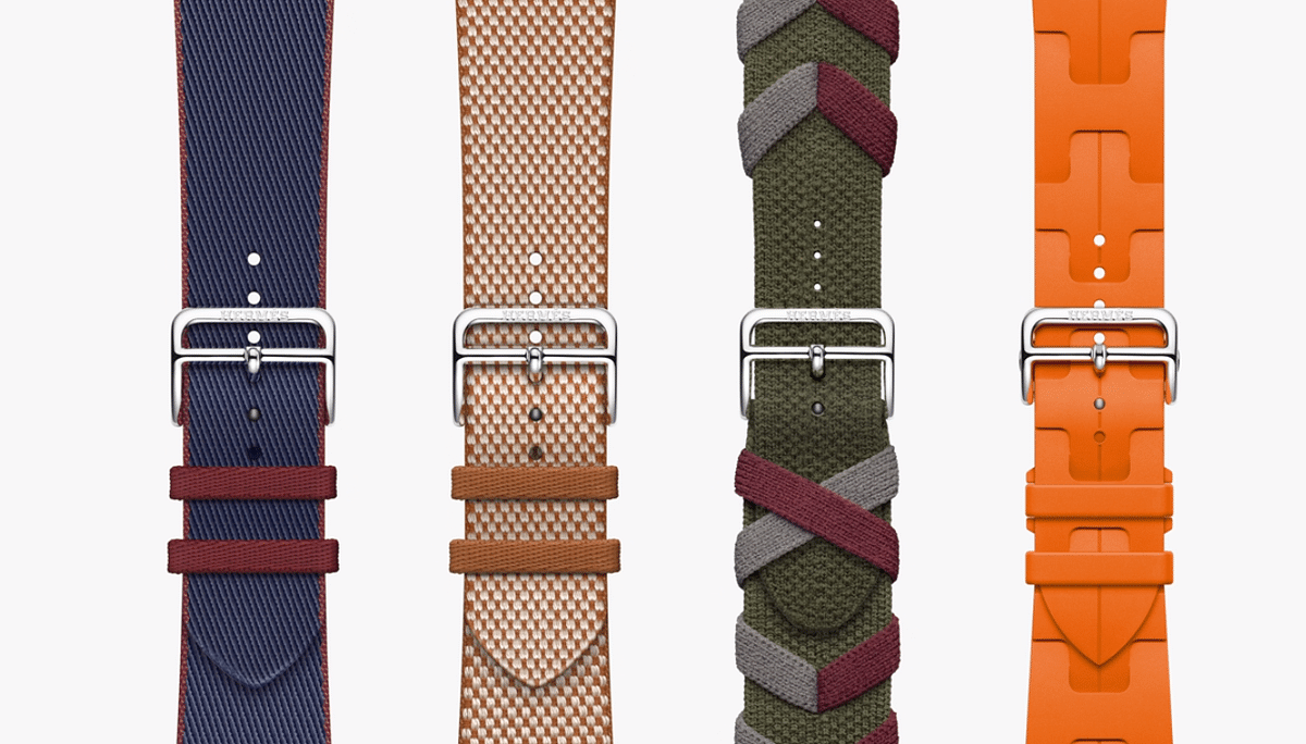 Apple's new eco-friendly Hermes FineWoven bands