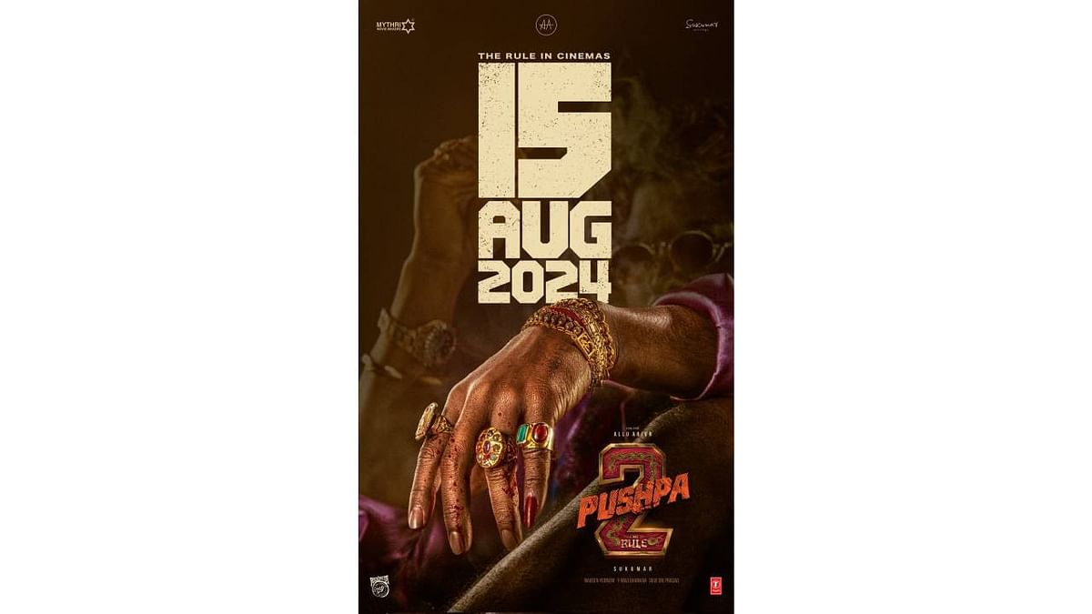 'Pushpa2: The Rule' to release worldwide on August 15 next year