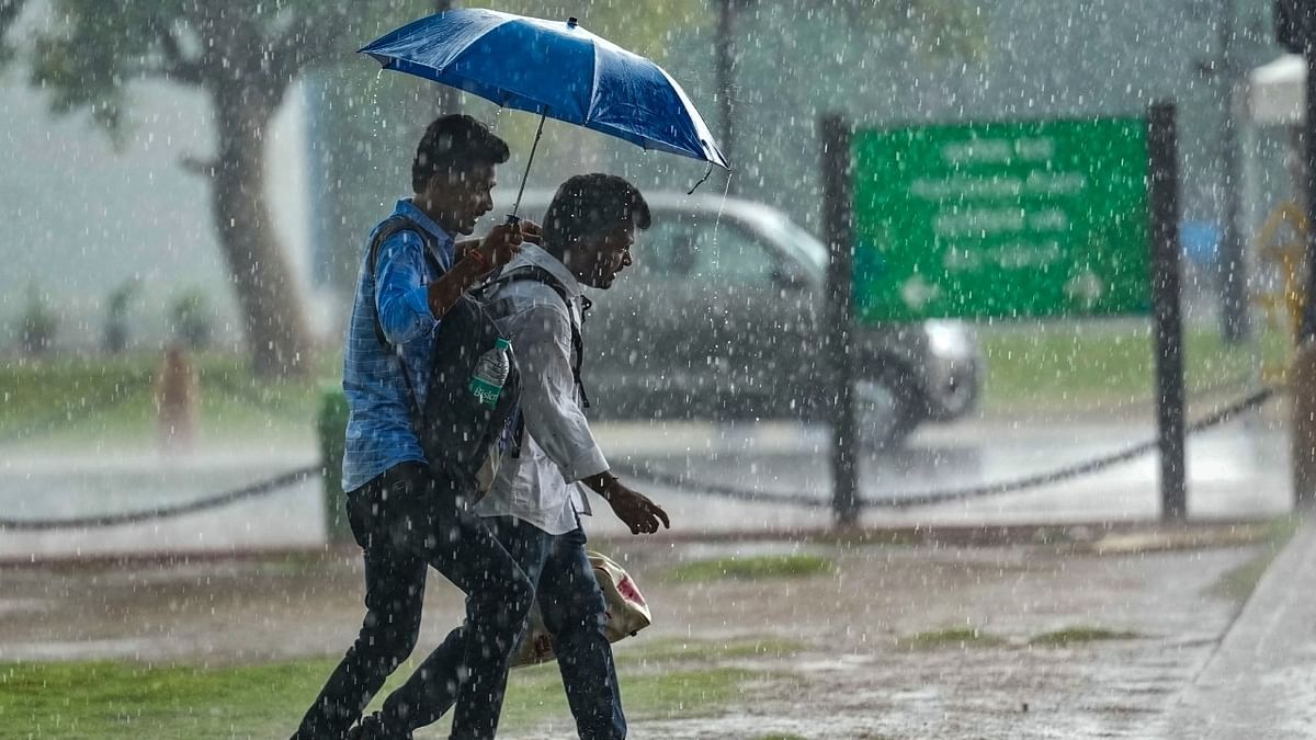 Wet morning in Delhi, more rain expected during day