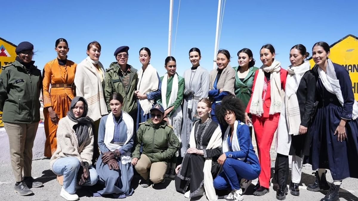 International fashion show at Ladakh's Umling La sets world record