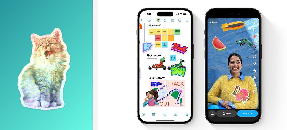 iOS 17 brings Live Sticker feature to iPhones.