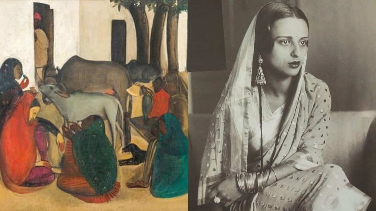 Amrita Sher-Gil's 'The Story Teller' auctioned for Rs 61 crores, becomes most expensive Indian painting ever