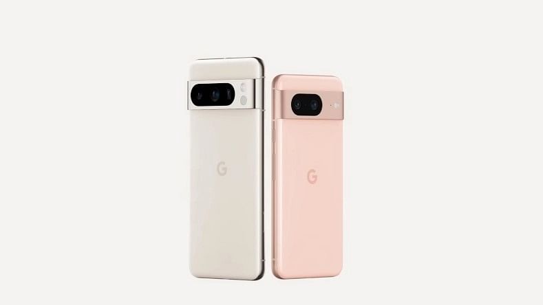 The new Pixel 8 and 8 Pro series.