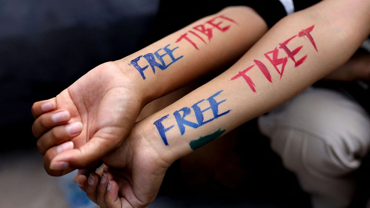 Tibetan students protest against China, urge G20 leaders to take action