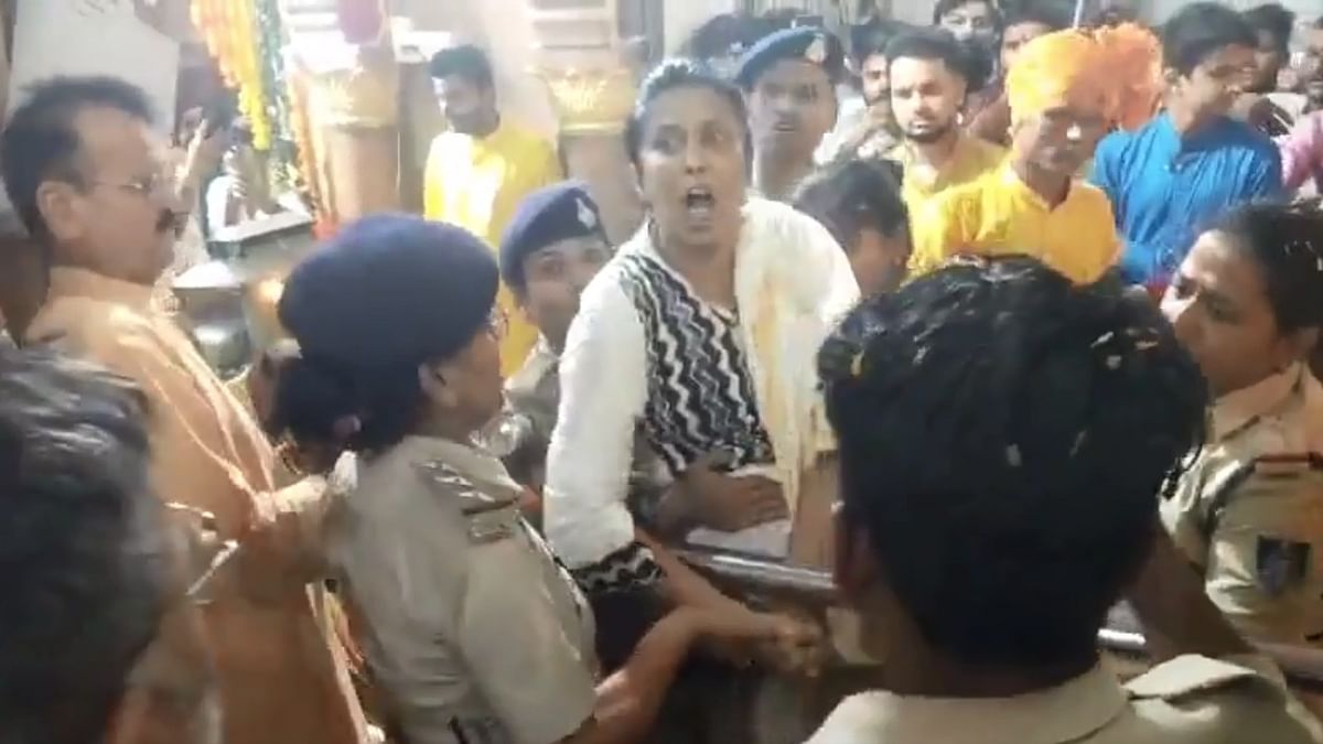 Madhya Pradesh: Erstwhile royal family woman held for entering temple sanctum sanctorum in 'drunken' state