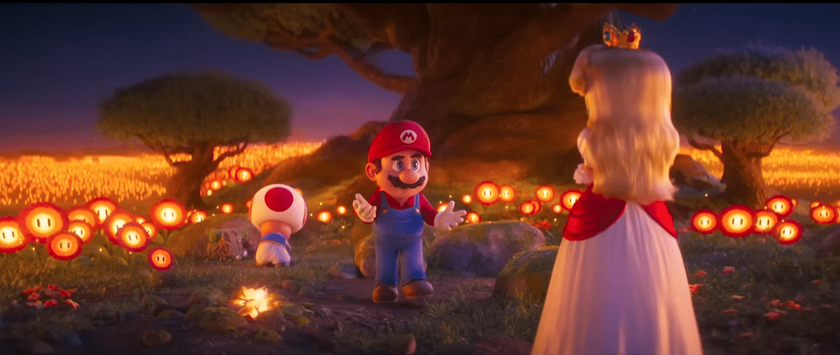 'Super Mario Bros.' starring Chris Pratt is the highest grossing film of 2023.