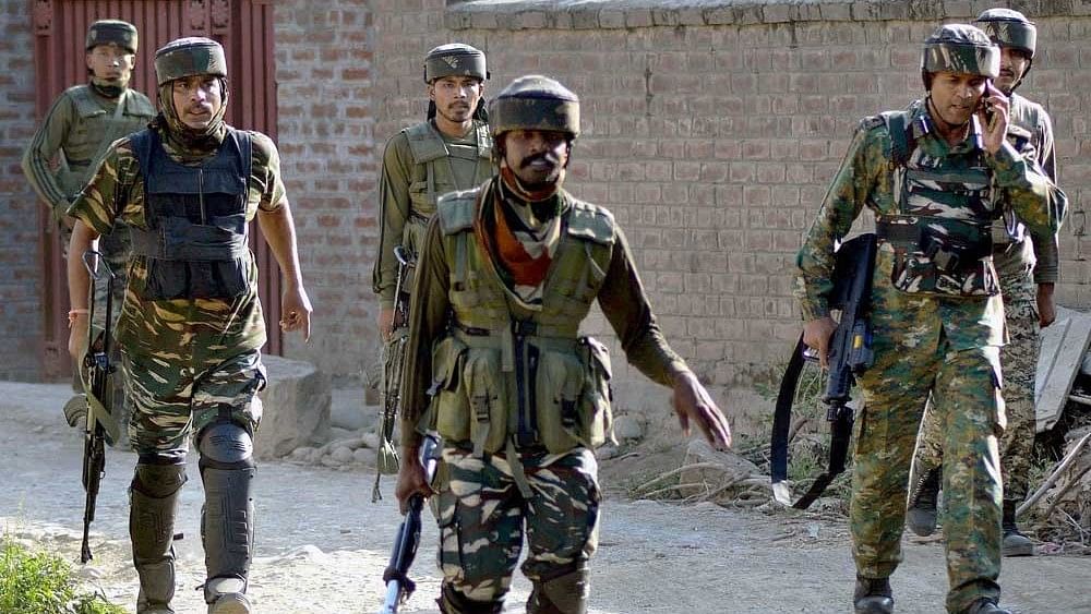 Representative image of Army in Kashmir