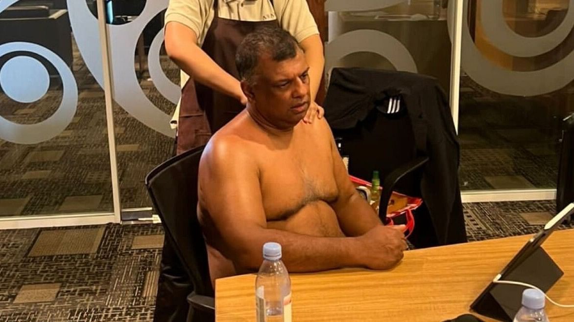 AirAsia chief faces flak for shirtless massage photo on LinkedIn; pic now deleted