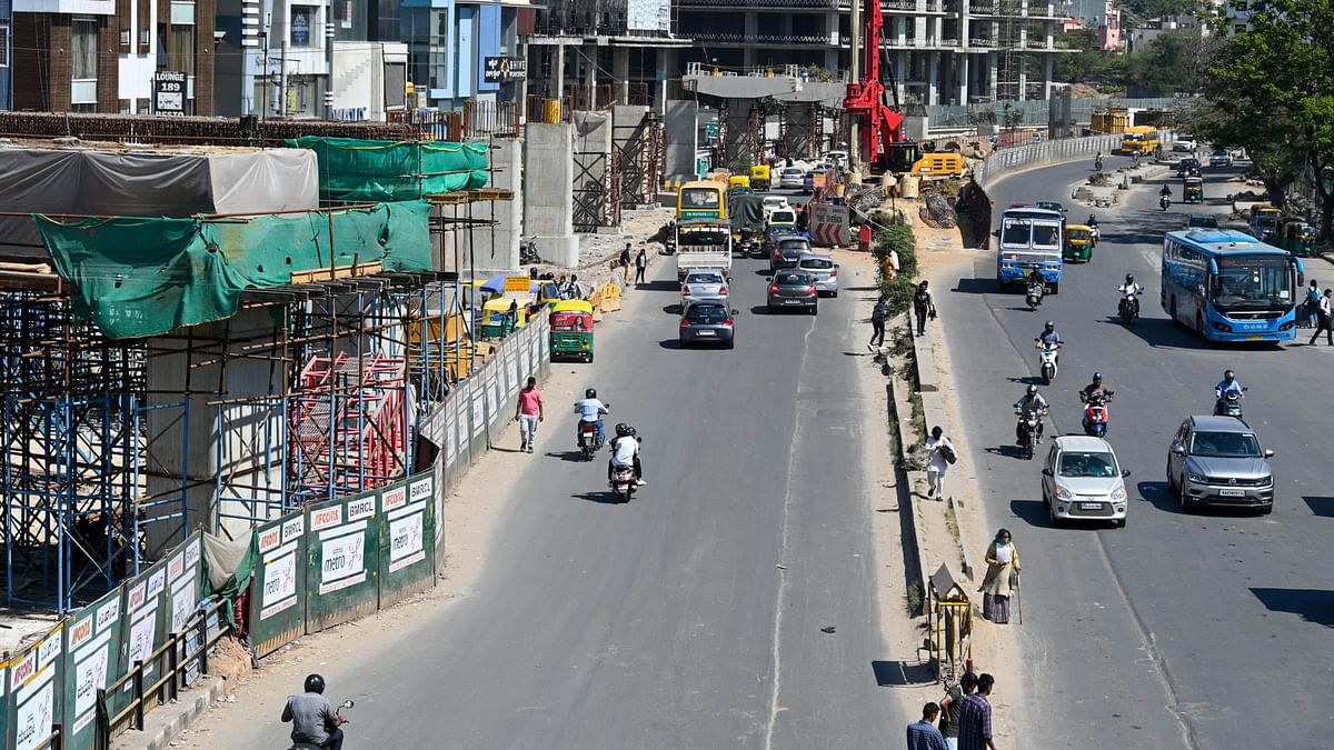 Bengaluru's Silk Board flyover to be partially barricaded due to metro work