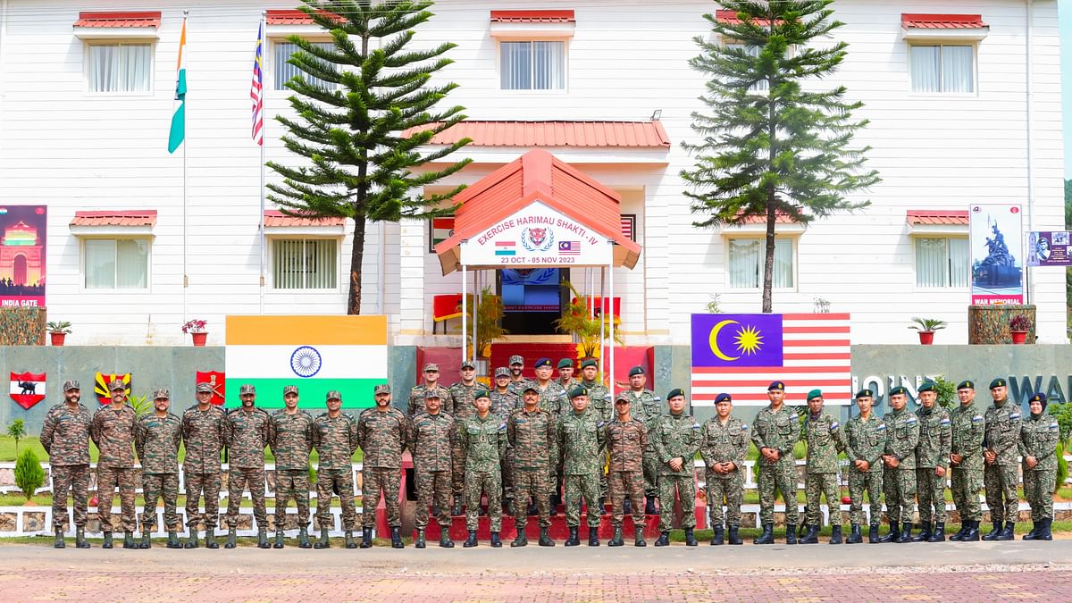 Joint training exercise of Indian and Malaysian armies begins